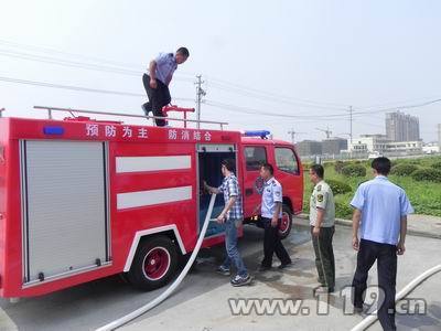 泗县消防新购消防车