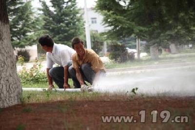 管网升级后水压明显增强