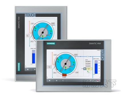 横向或竖向的SIMATIC HMI Comfort Panel　的9英寸触摸设备