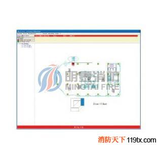 德探消防VD基本11 火灾报警图型显示软件