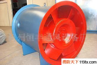 供应杭州恒丰HTF-II-7-6、5KW消防高温排烟专用风机